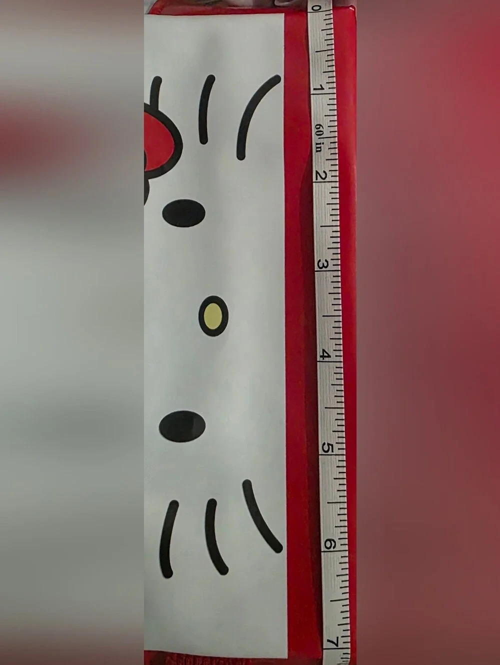 New Kitty Red & White Cosmetic Bag Or Kids Pencil Bag